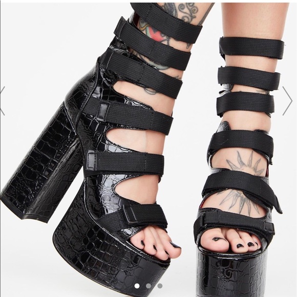 Dollskill platform heels. - Picture 3 of 3
